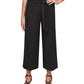 DKNY Women's Wide Leg Cropped Pant Black Size 6Petite
