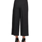 DKNY Women's Wide Leg Cropped Pant Black Size 6Petite