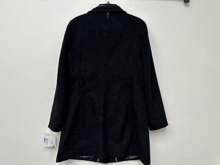 Dkny Women's Stand-Collar Button-Front Belted Coat Black Size M