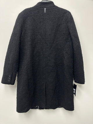 Dkny Women's Single-Breasted Boucle Walker Coat Black Size XL