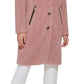 DKNY Women's Walker Coat Pink Size X-Small