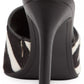 DKNY Women's Bronx Stiletto Heel Mule Sandals Black Size 9.5