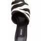 DKNY Women's Bronx Stiletto Heel Mule Sandals Black Size 9.5