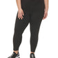DKNY Women's High Waist 7/8 Leggings Black Size 3X