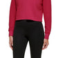 DKNY Women's Cropped Pullover Red Size Medium