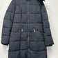 Dkny Women's Hooded Puffer Coat Black Size XS