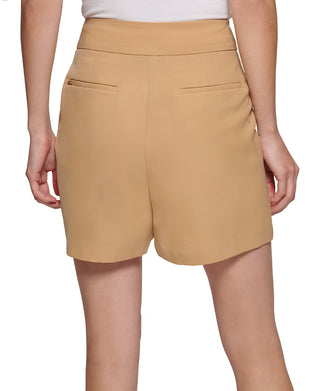 DKNY Women's Essex Shorts Brown Size 8