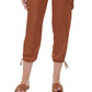 DKNY Women's Cargo Pants Brown Size 10