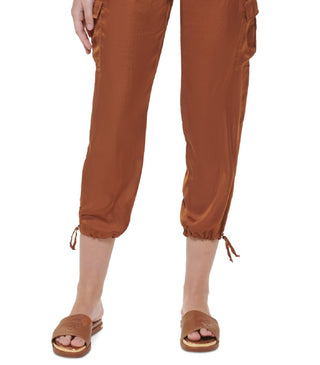 DKNY Women's Cargo Pants Brown Size 10