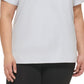 DKNY Women's Logo Tee Blue Size 3X