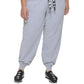 DKNY Women's Logo Drawstring Joggers Gray Size 2X