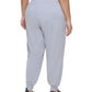 DKNY Women's Logo Drawstring Joggers Gray Size 1X