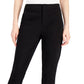 DKNY Women's Luxe Straight Leg Trousers Black Size 2