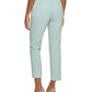 DKNY Women's High Waisted Flat Front Pants Green Size 16