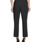 DKNY Women's Two Button Tab Ankle Pants Black Size 12