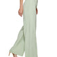 DKNY Women's Wide Leg Pants Green Size 6