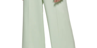 DKNY Women's Wide Leg Pants Green Size 6