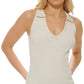 DKNY Women's Polo Tank Sweater Brown Size X-Large