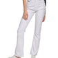 DKNY Women's Boerum High Rise Flare Leg Jeans White Size 27