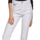 DKNY Women's Boerum High Rise Flare Leg Jeans White Size 27