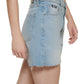 DKNY Women's Kent High Rise Denim Shorts Blue Size 26