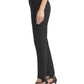 DKNY Women's Straight Leg Pants Black Size 2Petite