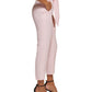 DKNY Women's High Waisted Tie Front Pants Pink Size 2