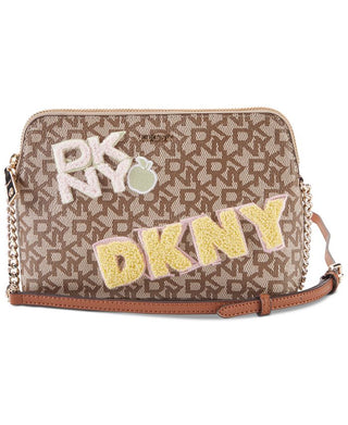 DKNY Women's Bryant Dome Crossbody Brown One Size