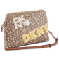 DKNY Women's Bryant Dome Crossbody Brown One Size