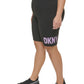 DKNY Women's Plus Logo Biker Shorts Purple Size 2X
