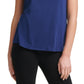 DKNY Women's Sport Logo T-Shirt Blue Size X-Large
