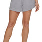 DKNY Women's Terry Cloth Relaxed Shorts Gray