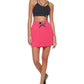 DKNY Women's Logo Skirt Pink Size Large