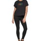 DKNY Women's Pride Logo Tee Black Size Small
