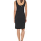 DKNY Women's Pride Logo Tank Dress Black Size X-Large
