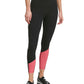 DKNY Women's High Waist Colorblocked 7/8 Leggings Pink Size X-Large