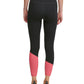 DKNY Women's High Waist Colorblocked 7/8 Leggings Pink Size X-Large