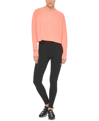 DKNY Women's Lightweight Super Soft Pullover Pink Size Large