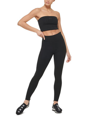 DKNY Women's Ribbed Tube Top Black Size Medium