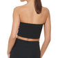 DKNY Women's Ribbed Tube Top Black Size Medium