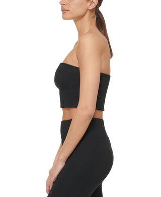 DKNY Women's Ribbed Tube Top Black Size Medium