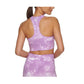 DKNY Sport Women's Tie-Dye Low Impact Sports Bra Purple Size Small