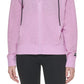 DKNY Women's Sprint Mesh Relaxed Full Zip Hoodie Purple Size Medium