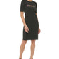 DKNY Women's Ombre Logo Dress Black Size X-Large