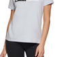 DKNY Women's Sport Logo T-Shirt Blue Size Medium