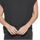 DKNY Women's Dolman Sleeve Top Black Size Small