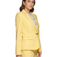 DKNY Women's Logo Closure Jacket Yellow Size 14