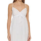 DKNY Women's V Neck Front Tie Maxi Dress Cover Up Swimsuit White Size Small