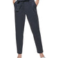 DKNY Women's Cropped Paperbag Waist Pants Blue Size 8