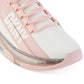 DKNY Women's Tokyo Lace Up Zip Sneakers White Size 7.5M